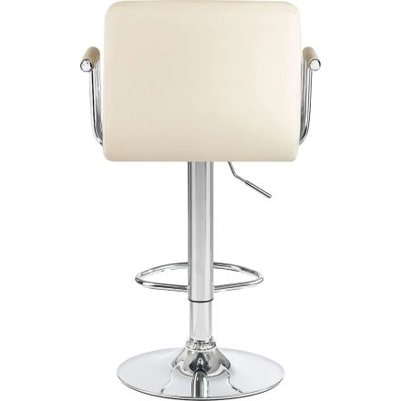 Стул барный LO_DOBRIN KRUGER ARM LM-5011_CH-M_EL кремовый Стул барный LO_DOBRIN KRUGER ARM LM-5011_CH-M_EL кремовый