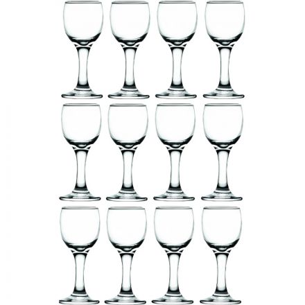 Набор рюмок Бистро 60 мл. d=48 мм. h=112 мм. 12шт/уп