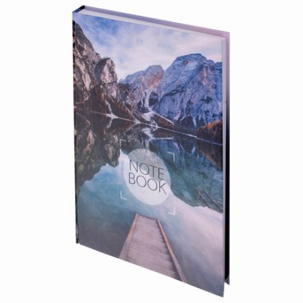 Блокнот БОЛЬШОЙ ФОРМАТ 205х290 мм А4, 128 л., твердый, клетка, STAFF, "Путешествие", 111595