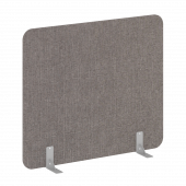 R-line soft Перегородки на металлических опорах на фетровых подпятниках AP.F-140-120 Romeo 05/Серый металл 1400*18*1200