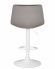 Стул барный DOBRIN TAILOR WHITE, серый велюр (MJ9-75) Стул барный DOBRIN TAILOR WHITE, серый велюр (MJ9-75)