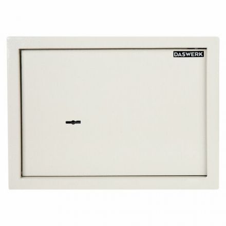 Сейф мебельный DASWERK (ДАСВЕРК) SC-250KL (250х350х250 мм), ключевой замок, бежевый, 291344