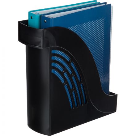 Лоток вертикальный Attache 95мм с окном маркировки черный Лоток вертикальный Attache 95мм с окном маркировки черный