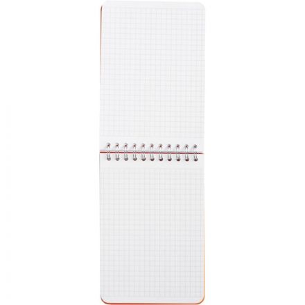 Блокнот Attache Fantasy А6 80 листов оранжевый в клетку на спирали (105х165 мм)