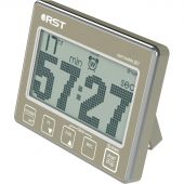 Секундомер таймер цифровой с часами хаки, хром 04207 RST