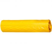 Мешки для мусора ПНД 120л 11мкм 10шт/рул желтый 70х110см