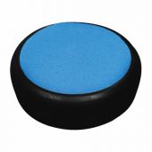 Губка для кассира, диаметр 81 мм, круглая, ассорти, STAFF, 237951