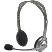 Гарнитура проводная Logitech Stereo Headset H111 Сер(981-000594/981-000593)