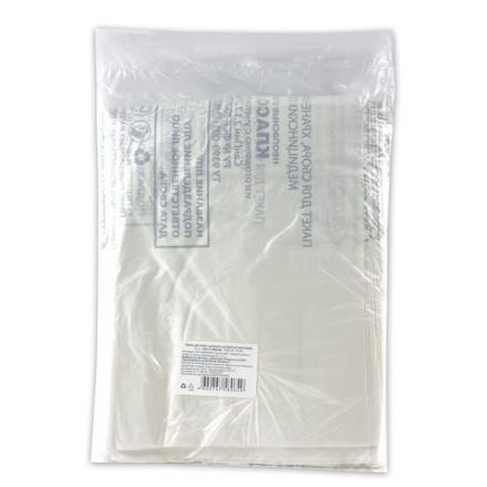 Мешки для мусора медицинские КОМПЛЕКТ 50 шт., класс А (белые), 80 л, 70х80 см, 14 мкм Мешки для мусора медицинские КОМПЛЕКТ 50 шт., класс А (белые), 80 л, 70х80 см, 14 мкм