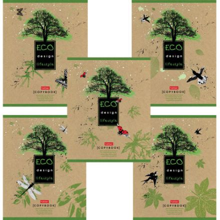 Тетрадь А5, 48 л., HATBER, скоба, клетка, обложка крафт-картон, "Life Style" (5 видов в спайке), 48Т5В1, 48Т5B1 Тетрадь А5, 48 л., HATBER, скоба, клетка, обложка крафт-картон, "Life Style" (5 видов в спайке), 48Т5В1, 48Т5B1