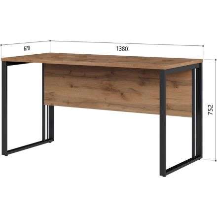 Стол Easy Loft 241S002 Ш1380 дуб натур