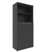 Шкаф с глухими средними дверьми и топом XHC 85.6 Легно темный 856х432х1955 XTEN