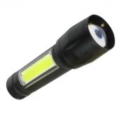 Фонарь КОСМОС KocAc1011Lith 3вт ХРЕ, 1Вт СОВ, лит. аккум. 600mAh, Micro USB