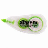 Корректирующая лента STAFF College, 5 мм х 6 м, корпус прозрачный, блистер, 226807