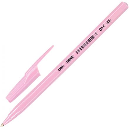 Ручка шариковая неавтомат. Deli Think шар0,7мм,лин0,5мм син,масл,асс Ручка шариковая неавтомат. Deli Think шар0,7мм,лин0,5мм син,масл,асс