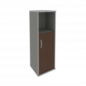 Riva Шкаф средний узкий правый А.СУ-2.1 (R) Венге металлик 404*365*1210