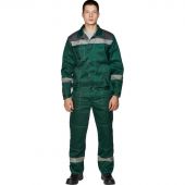 Костюм рабочий летний муж. л20-КБР зелен/сер (р.44-46) 170-176