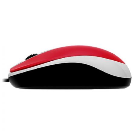 Мышь компьютерная Genius DX-120, USB,оптическая, 1000 DPI 1.5m, красный