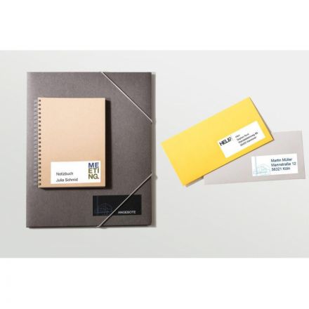 Этикетки самоклеящиеся 3425 универсал. 105х57мм, IJ+L+K+CL,1000шт/уп