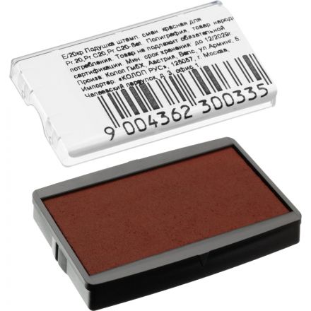 Подушка штемпельная сменная Colop E/20 красная (для Pr. 20, Pr. 20-Set)