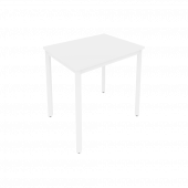 Slim Стол письменный на металлокаркасе С.СП-2.1 Белый/Белый металл 780*600*750