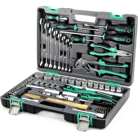 Набор инструмента Stels 76 предметов. 12 гранные головки (14116)