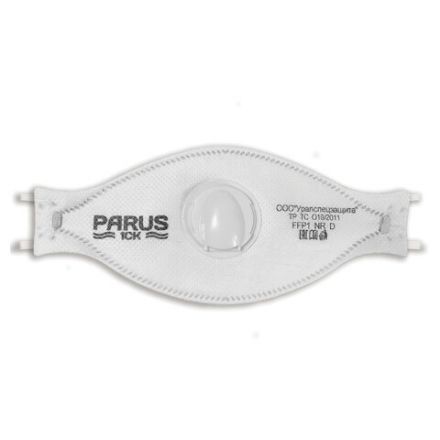 Респиратор противоаэрозольный, базовый класс защиты FFP1, с клапаном, PARUS 1СК, 1222202