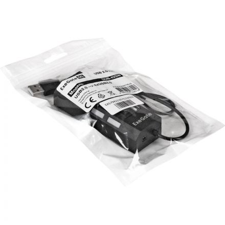 Концентратор USB хаб ExeGate (EX293977RUS) DUB-42SW 4-в-1 черн Концентратор USB хаб ExeGate (EX293977RUS) DUB-42SW 4-в-1 черн