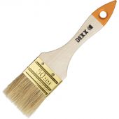 Кисть флейцевая DEXX деревянная ручка натуральная щетина 50мм 0100-050_z02