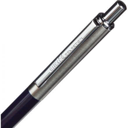 Ручка шариковая автоматическая Attache Selection Original 0,5корп син синяя