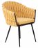 Набор 2 шт Стул обеденный DOBRIN MATILDA, жёлтая ткань (LAR 275-8) Набор 2 шт Стул обеденный DOBRIN MATILDA, жёлтая ткань (LAR 275-8)