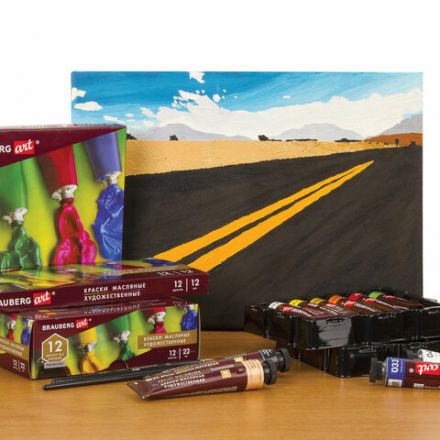 Краска масляная художественная BRAUBERG ART PREMIERE, 46 мл, проф. серия, САЖА ГАЗОВАЯ, 191446 Краска масляная художественная BRAUBERG ART PREMIERE, 46 мл, проф. серия, САЖА ГАЗОВАЯ, 191446