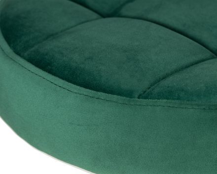 Набор 2 шт Табурет барный DOBRIN BRUNO GOLD, зеленый велюр (MJ9-88) Набор 2 шт Табурет барный DOBRIN BRUNO GOLD, зеленый велюр (MJ9-88)