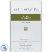 Чай Althaus Jasminе Ting Yuan зеленый, 20пакx1,75г ЧА007