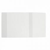 Обложка ПВХ для учебников и тетрадей А4, контурных карт, атласов БОЛЬШОГО ФОРМАТА, ПЛОТНАЯ, 100 мкм, 295х560 мм, прозрачная, ПИФАГОР, 229336