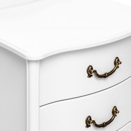 Комод Leset "Джульетта" узкий (6 ящ.), Молочный дуб