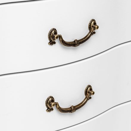 Комод Leset "Джульетта" узкий (6 ящ.), Молочный дуб