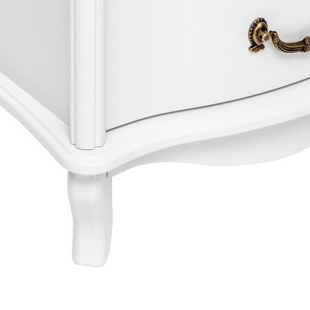 Комод Leset "Джульетта" узкий (6 ящ.), Молочный дуб