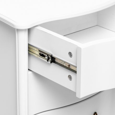 Комод Leset "Джульетта" узкий (6 ящ.), Молочный дуб