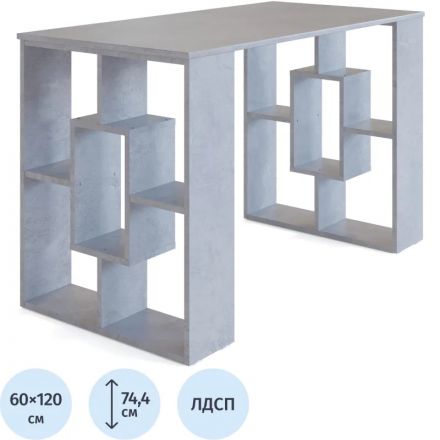Стол компьютерный Сокол_Стол письменный СПм-15 Бетон