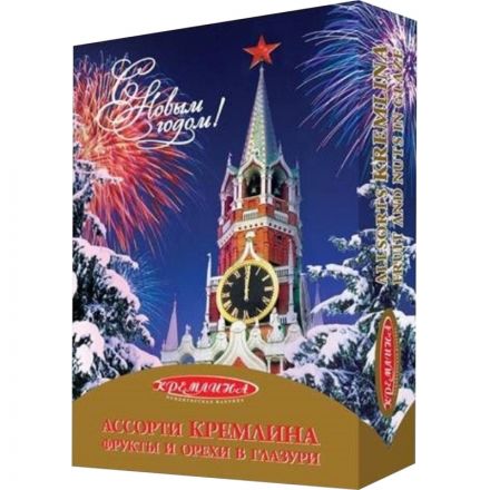 Конфеты Кремлина фрукты и орехи в глазури, 500г