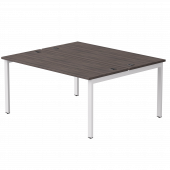 Бенч-система на 2 места Everprof EVO на металлокаркасе 1580х670(1370)x755 Дуб Пасадена/Белый