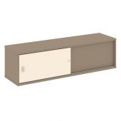 Estetica Надставка на две тумбы низкая ES.NN-4.2 Латте/Сатин 1500*410*410