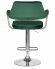 Стул барный DOBRIN CHARLY, зеленый велюр (MJ9-88)