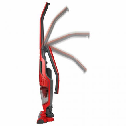 Пылесос вертикальный беспроводной GORENJE SVC252GFR 2 в 1, мощность 161 Вт, контейнер 0,5 л, красный