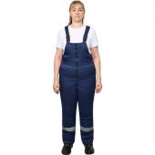 Полукомбинезон рабочий зимний жен з32-ПК син смес 52-54 170-176(Арсенал-СП)