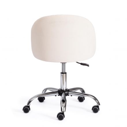 Кресло MELODY флок , молочный, 4