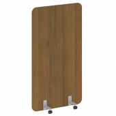 R-line Перегородка на металлических опорах, на роликах DP.R-100-180 Орех/Серый металл 1000*18*1800