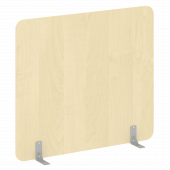 R-line Перегородки на металлических опорах на фетровых подпятниках DP.F-160-140 Клён/Серый металл 1600*18*1400