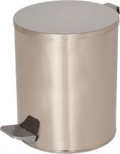 Урна с педалью хром 15 литров